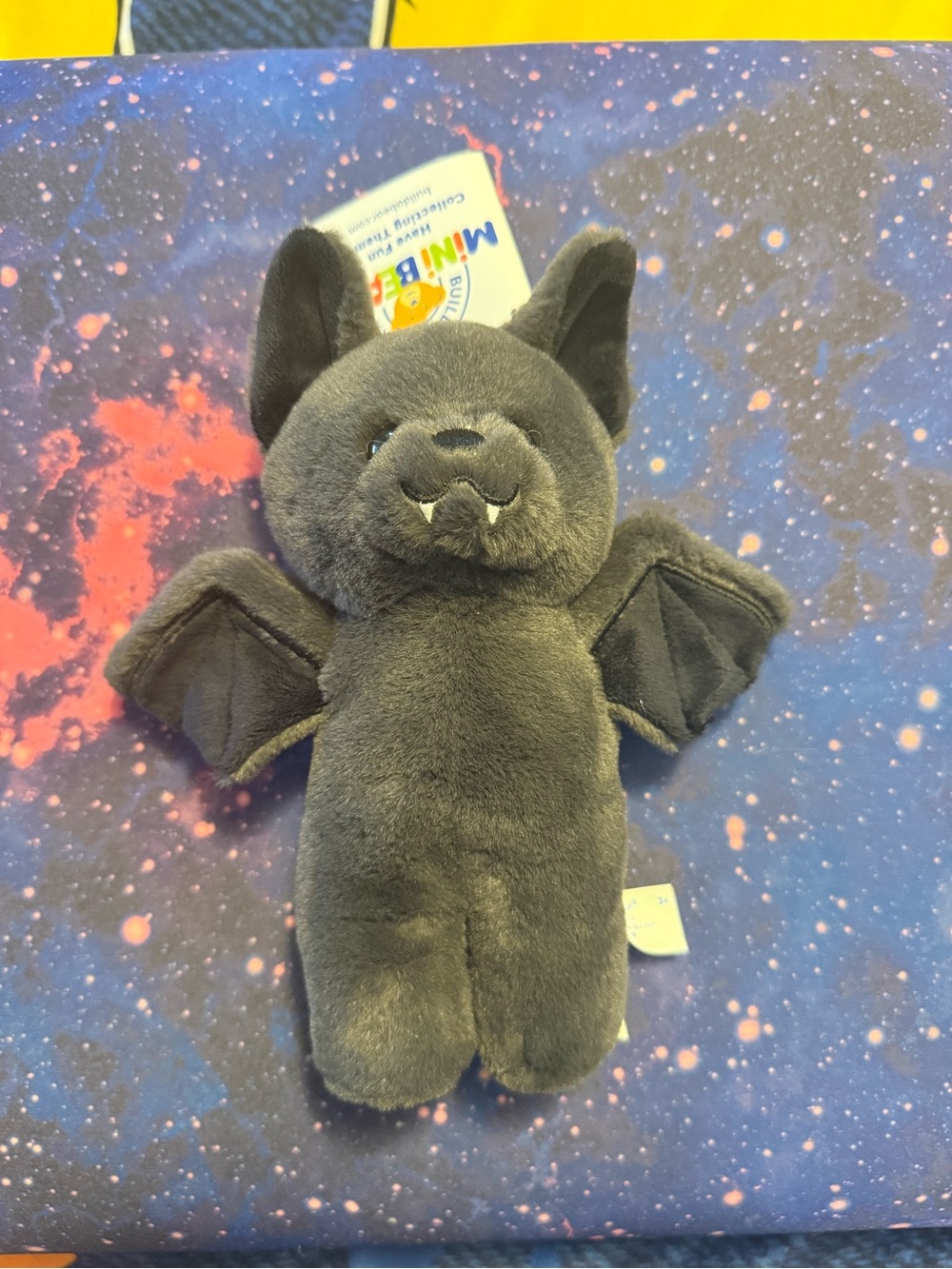 Build-A-Bear Mini Beans Bat Halloween Plush
